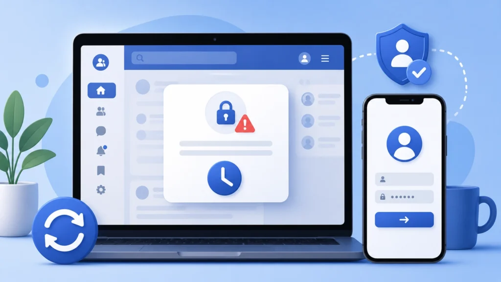 Facebook session expired fix troubleshooting illustration